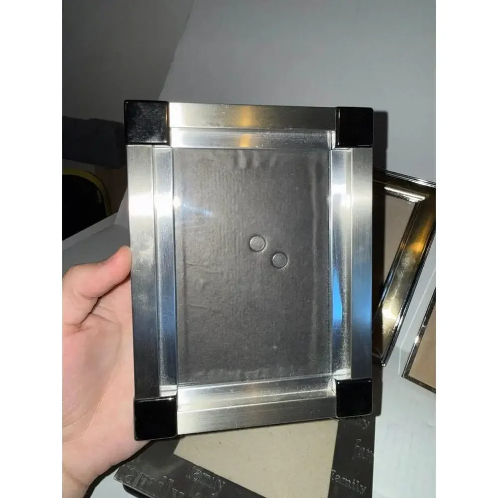 Set of 4 Metal Picture Frames